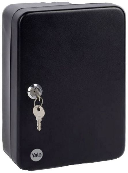 Produktbild: YALE Schl&uuml;sselkasten YKB/200/BB2 Anzahl Haken 20 Schwarz