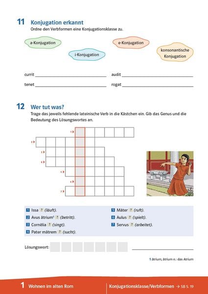 Produktbild: Pontes 1 Gesamtband (ab 2020) - &Uuml;bungsblock zum Schulbuch 1. Lernjahr.  Lektion 1-11