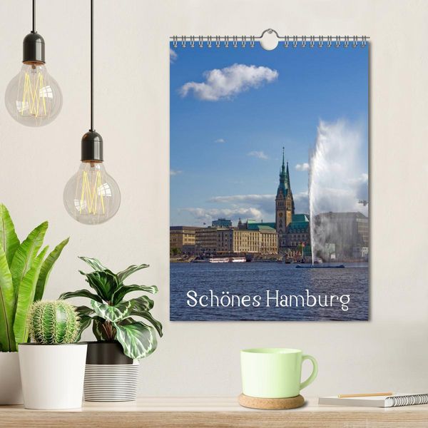 Produktbild: Sch&ouml;nes Hamburg (Wandkalender 2026 DIN A4 hoch), CALVENDO Monatskalender