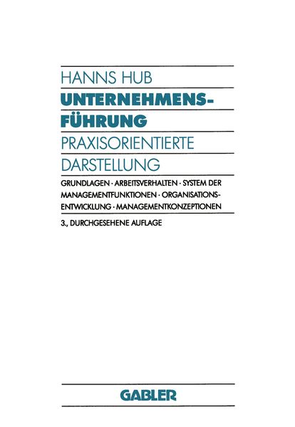 Produktbild: Unternehmensf&uuml;hrung
