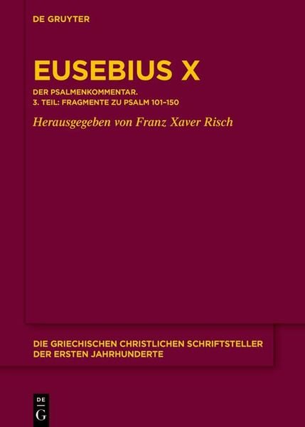 Produktbild: Eusebius Werke