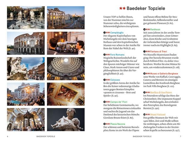 Produktbild: Baedeker SMART Reiseführer Rom