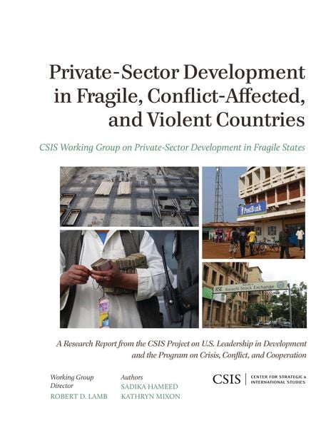Produktbild: Private-Sector Development in Fragile, Conflict-Affected, and Violent Countries
