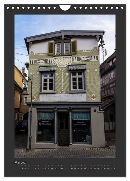 Produktbild: Waiblingen - Spaziergang durch die Altstadt (Wandkalender 2027 DIN A4 hoch), CALVENDO Monatskalender