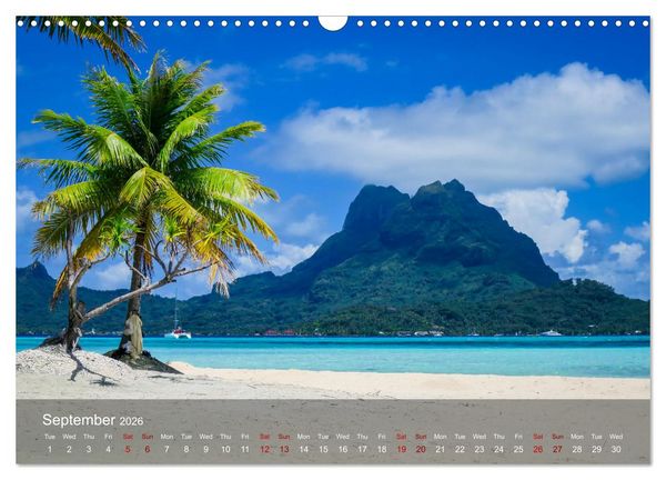 Produktbild: Dream Beaches worldwide (Wall Calendar 2026 DIN A3 landscape), CALVENDO 12 Month Wall Calendar