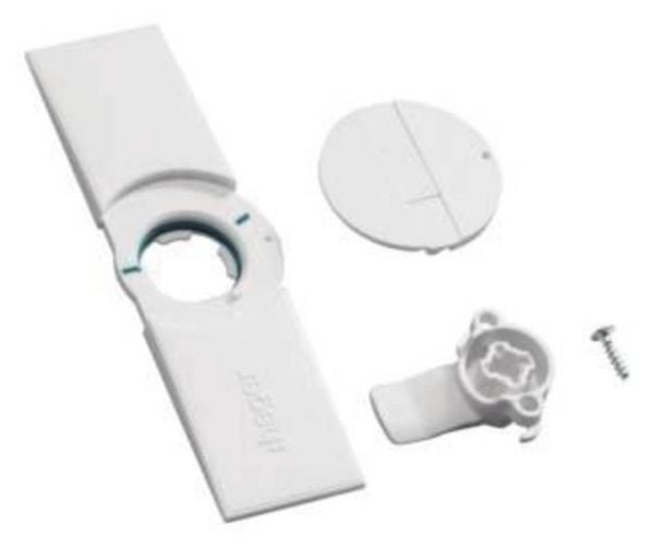 Produktbild: Hager FZ598N Hager FZ598N T&uuml;rschild m.Klappgriff f.IP44 univers Schrank T&uuml;rschild 1 St.