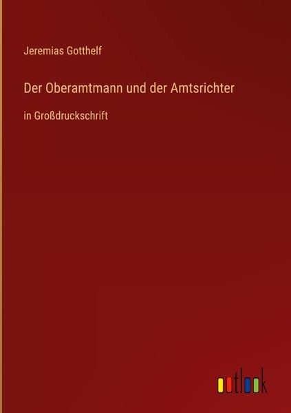 Produktbild: Der Oberamtmann und der Amtsrichter