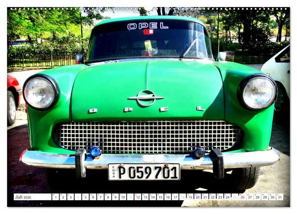 Produktbild: OPEL REKORD P1 (Wandkalender 2026 DIN A2 quer), CALVENDO Monatskalender