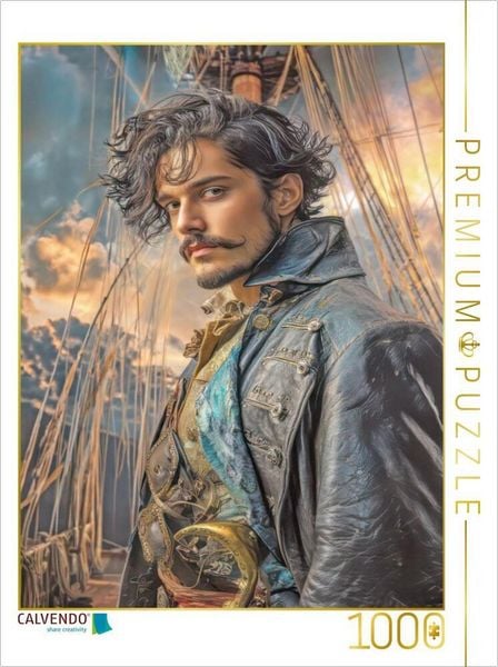 CALVENDO Puzzle Seefahrer und Piraten | 1000 Teile Lege-Größe 64 × 48 cm Foto-Puzzle für glückliche Stunden