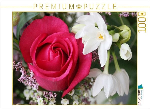 CALVENDO Puzzle Ein Motiv aus dem Kalender Blumenpracht - Blüten und Sträuße | 1000 Teile Lege-Größe 64x48cm Foto-Puzzle für glückliche Stunden
