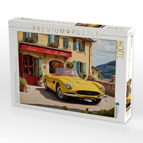 Produktbild: CALVENDO Puzzle Der Ferrari 250 GT wurde als CabrioVersion von 1955 bis 1962 produziert. | 1000 Teile Lege-Gr&ouml;&szlig;e 64 &times; 48 cm Foto-Puzzle f&uuml;r gl&uuml;ckliche Stunden