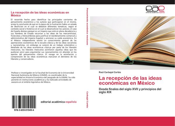 Produktbild: La recepci&oacute;n de las ideas econ&oacute;micas en M&eacute;xico