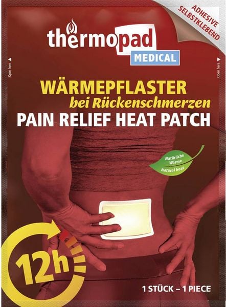 Produktbild: Thermopad natural warmer R&uuml;ckenw&auml;rmer 1 St. TpR31780 Betriebsdauer (max.) 12h