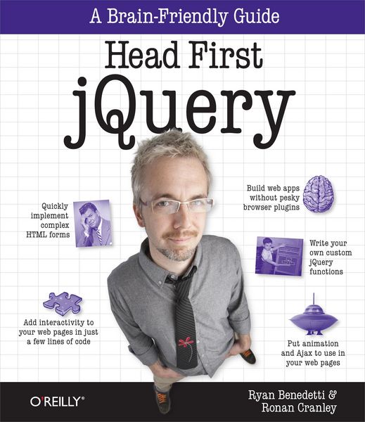 Produktbild: Head First jQuery