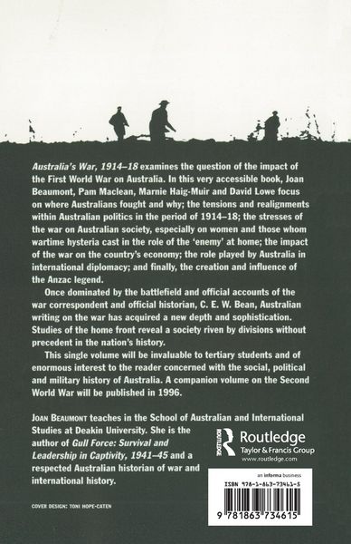 Produktbild: Australia's War 1914-18