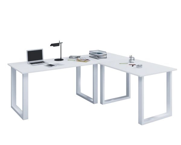 Produktbild: U Schreibtisch Eckschreibtisch L Form 190x160x80