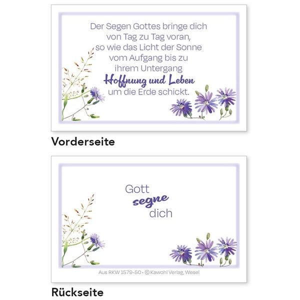 Produktbild: Segens-Karten