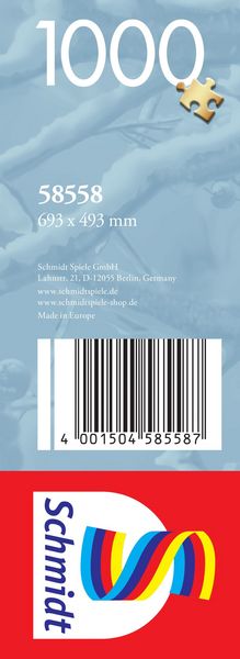 Produktbild: Schwarzer Labrador im Schnee