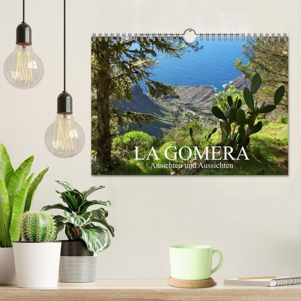 Produktbild: La Gomera - Ansichten und Aussichten (Wandkalender 2026 DIN A4 quer), CALVENDO Monatskalender