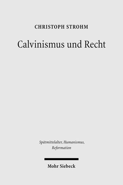 Produktbild: Calvinismus und Recht