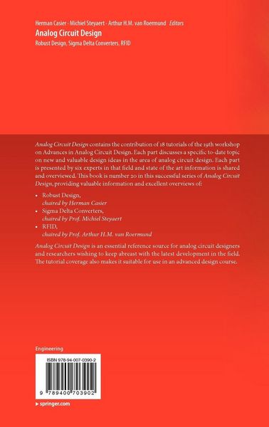 Produktbild: Analog Circuit Design