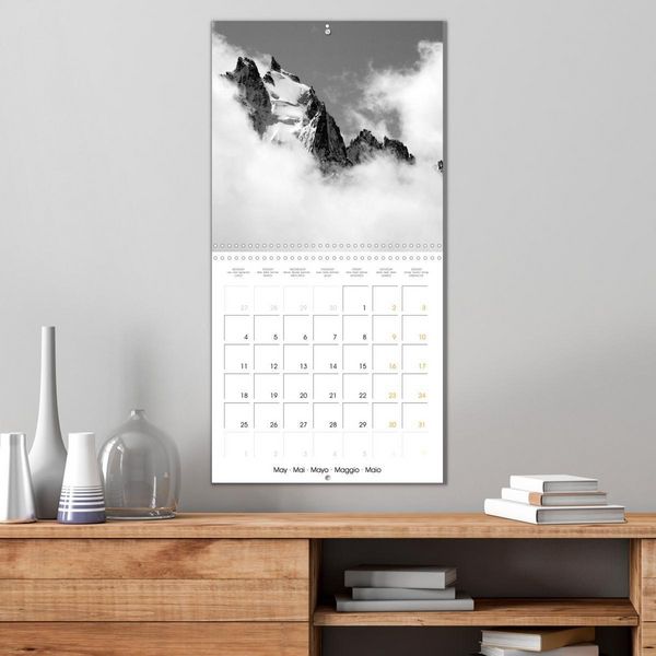 Produktbild: Paysages du Mont-Blanc (Calendrier mural carr&eacute; 2026 30x30 cm) Calendrier double avec une page pour vos prises de notes