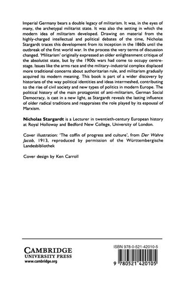 Produktbild: The German Idea of Militarism