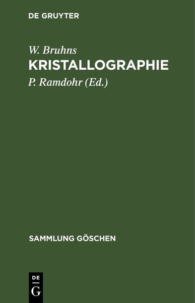 Produktbild: Kristallographie