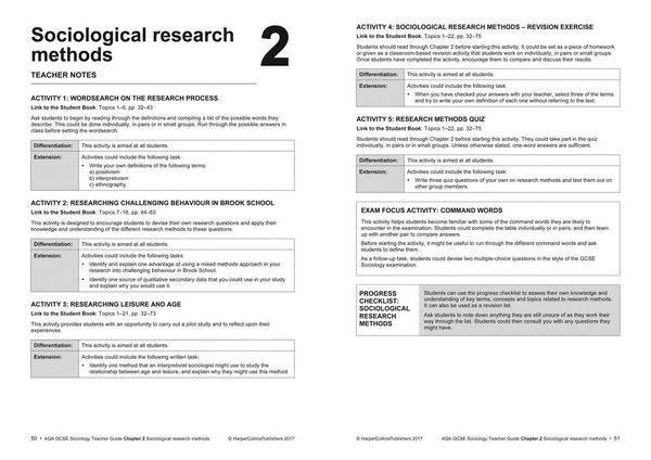 Produktbild: AQA GCSE 9-1 Sociology Teacher Guide