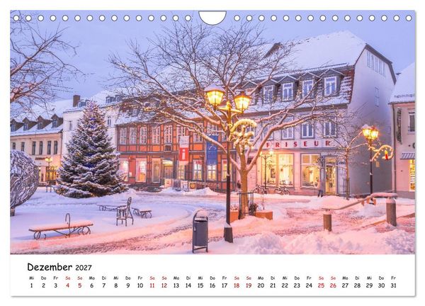 Produktbild: Waren M&uuml;ritz Besondere Ausblicke, Pl&auml;tze und Perspektiven (Wandkalender 2027 DIN A4 quer), CALVENDO Monatskalender