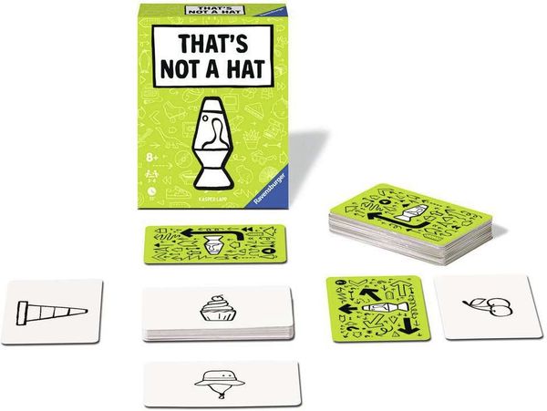 Ravensburger That's Not A Hat - Gioco Di Festa Per 3-8 Giocatori, Regali Di Natale, Da 8 Anni In Su
