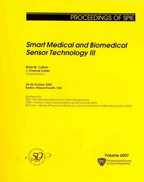 Produktbild: Smart Medical and Biomedical Sensor Technology III