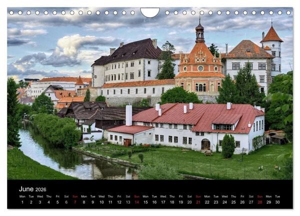Produktbild: Monuments of Czech Republic 2026 (Wall Calendar 2026 DIN A4 landscape), CALVENDO 12 Month Wall Calendar