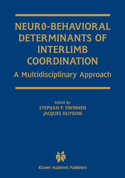 Produktbild: Neuro-Behavioral Determinants of Interlimb Coordination