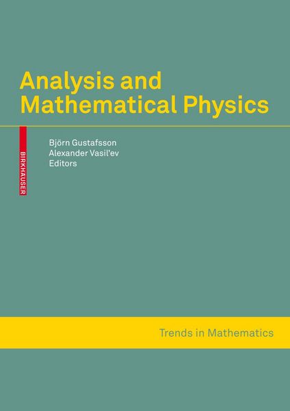 Produktbild: Analysis and Mathematical Physics