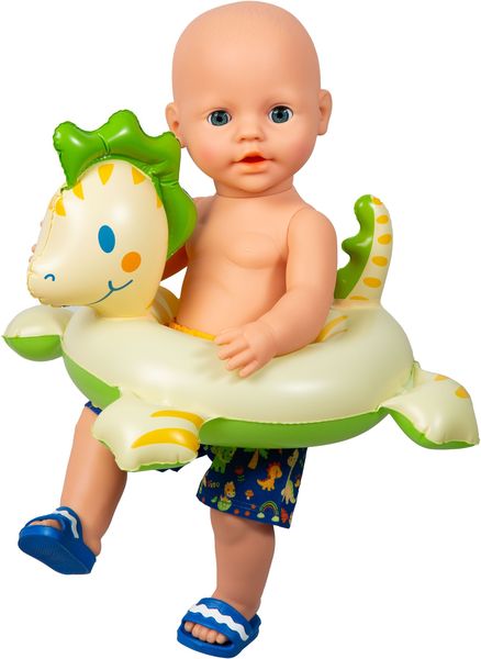 Produktbild: Puppen-Dino-Schwimmset, Gr. 35-45 cm