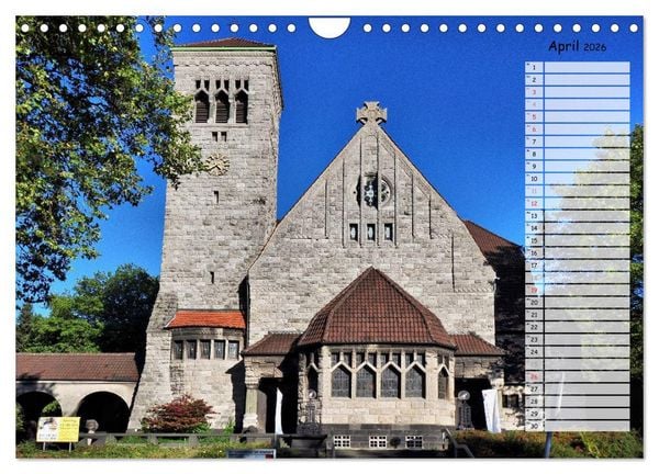 Produktbild: Bochum / Geburtstagskalender (Wandkalender 2026 DIN A4 quer), CALVENDO Monatskalender