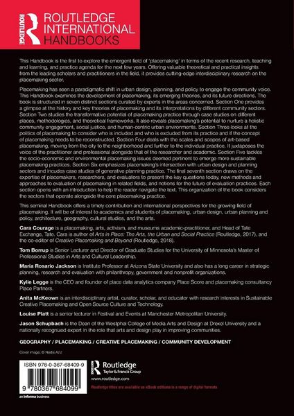 Produktbild: The Routledge Handbook of Placemaking