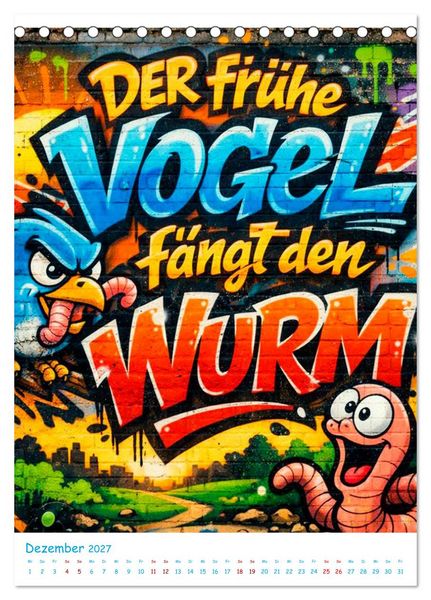 Produktbild: BACKROUND (Tischkalender 2027 DIN A5 hoch), CALVENDO Monatskalender