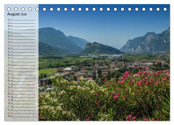Produktbild: GARDASEE Idyllische Orte (Tischkalender 2026 DIN A5 quer), CALVENDO Monatskalender