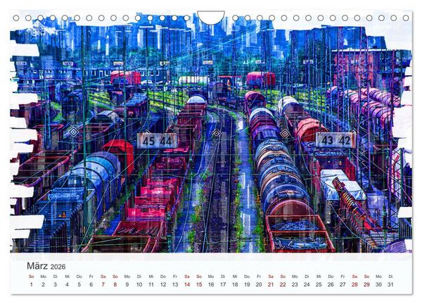 Produktbild: Ruhrpott Art (Wandkalender 2026 DIN A4 quer), CALVENDO Monatskalender