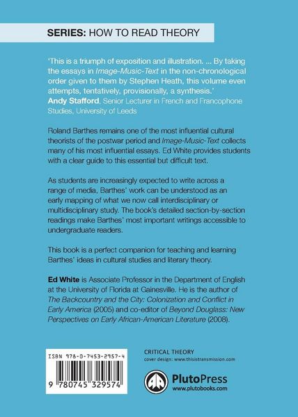 Produktbild: How to Read Barthes' Image-Music-Text
