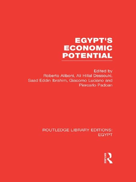 Produktbild: Egypt's Economic Potential (RLE Egypt)