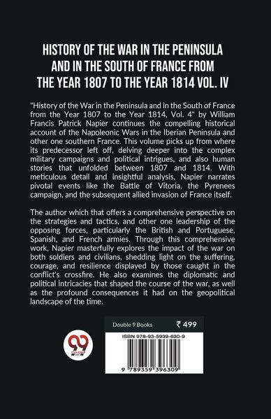Produktbild: History Of The War In The Peninsula And In The South Of France From The Year 1807 To The Year 1814 Vol. lV