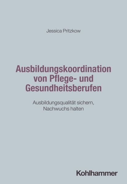 Produktbild: Ausbildungskoordination von Pflege- und Gesundheitsberufen
