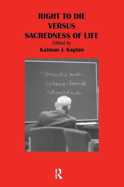 Produktbild: Right to Die Versus Sacredness of Life