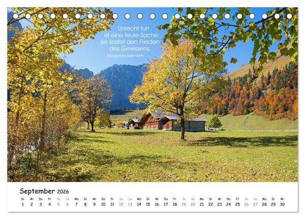 Produktbild: Christliche Bildpoesie 2026 (Tischkalender 2026 DIN A5 quer), CALVENDO Monatskalender