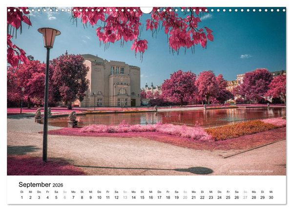 Produktbild: Die Lausitz durch den Infrarotfilter (Wandkalender 2026 DIN A3 quer), CALVENDO Monatskalender