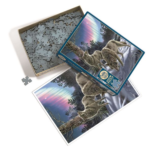 Produktbild: COBBLE HILL PUZZLES - Nordlichter 500 Teile