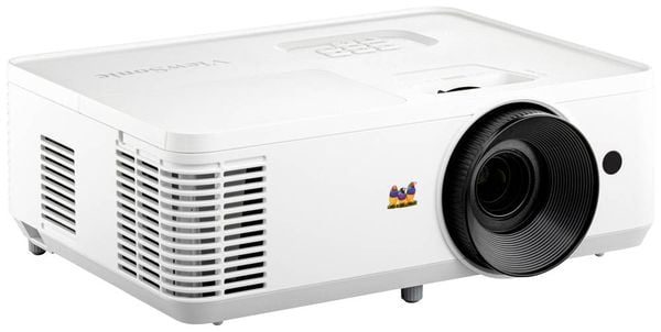 Viewsonic Beamer PA700S Laser 4500 ANSI-Lumen 800 x 600 SVGA mit Fernbedienung, Zoom-Funktion, Integrierter Lautsprecher